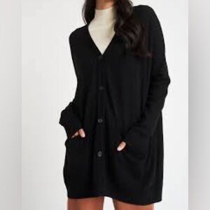 Wilfred Charcoal Knit Sweater